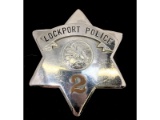 Obsolete Lockport Police Badge