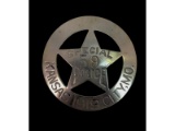 Obsolete Kansas City MO Special Police 1919 Badge