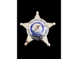 Obsolete Patrolman Sycamore IL Police Badge