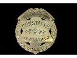 Obsolete Constable St Clair County IL Badge