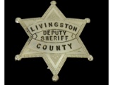 Obsolete Livingston Deputy Sheriff County Badge