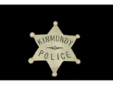 Obsolete Kinmundy Police Badge