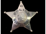 Obsolete Marengo IL Police Badge 18 Illinois