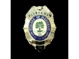 Obsolete Patrolman Village of Markham Police Badge