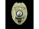 Obsolete Patrolman Shiloh IL Police Badge