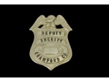 Obsolete Deputy Sheriff Crawford County Badge