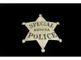 Obsolete Special Aurora Police Badge