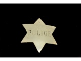 Obsolete Police Badge