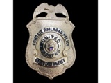 Obsolete Comrail Railroad Special Agent Badge