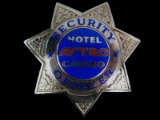 Obsolete Security Officer Hotel Astro Casino Badge