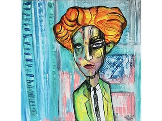 Paoli Original Art "Matter of Fact" Eye Candy