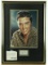 Elvis Presley Framed Photo With Autograph