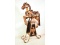 Gold Toned Carousel Horse Counterweight