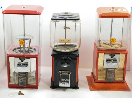 Gumball Candy Peanut Machines Vintage (3)