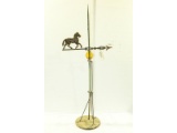 Weathervane Horse with Amber Ball