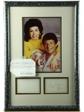 Frankie Avalon and Annette Photo w/Autographs