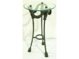 Glass Top Lap Table