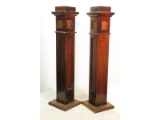 Pair of Oak Newel Posts