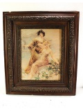 Framed Print of Two Nymphs