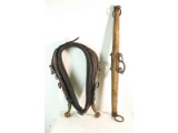 Vintage Horse Collar and Wagon Tree