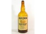 Old Crow Whiskey Advertising Bottle