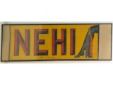 Vintage Metal Nehi Sign
