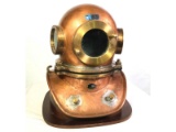 Decorative Copper Underwater Diving Helmet