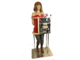 Cocktail Waitress Character Slot Machine