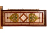 Leaded Glass Transom Window