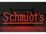 Original Schmidts Neon Beer Sign