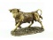 Bull Statue Gold Plaster 14