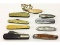 9 Piece Pocket Knife Lot