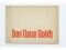 WWII German Card Book