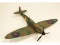 Handbuilt Scale Model WWII British Fighter Plane