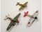 3 Model Airplane Toys