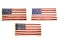 3 US Flags