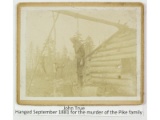 1881 John True Hanging Photo