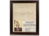 Civil War Confederate Cavalry Pay Document