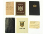 WWII German Passes/Sold Buch
