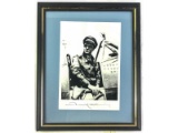 Autographed Photo French P. Clostermann WWII Ace
