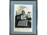Autographed Photo Capt. David McCampbell WWII