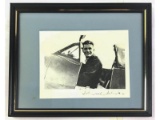 Autographed Photo Johnny Johnson WWII Ace