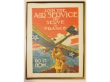 Original WWI Air Service Poster