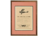 Original Waco Airplane Ad