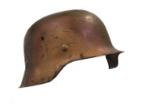 WWII German Camo SS Helmet Model 1942