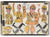 US Anti-Axis Homefront Cardboard Puppets