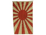 WWII Japanese Naval Battle Flag with Rays