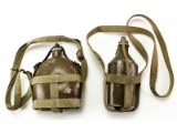 WWII Japanese Group of 2 Canteens
