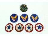 Group of WWII US Shoulder Patches
