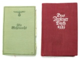 WWII German Hardbound Books (2)